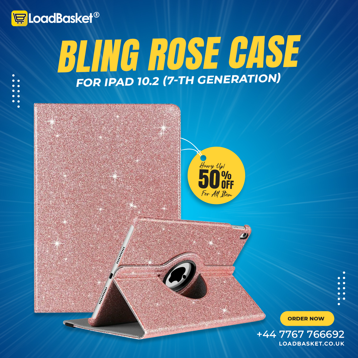 Case for iPad 10.2 9th Gen 360 Bling Rose For iPad (A2603, A2604) 2021 Magnetic Flip Cover

loadbasket.co.uk/case-for-ipad-…
#FreeShipping
#freereturns
#lowprices
#tabletcase #uk #phoneaccessories #tabletaccessories #ipadcase #tabletcase #ipad #iPad9thGeneration