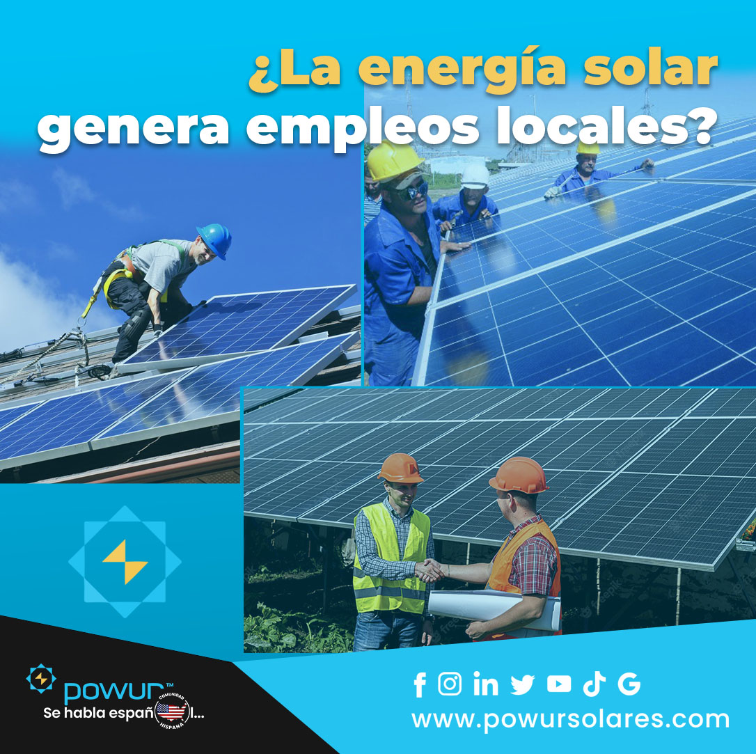 #SabíasQué La energía solar ☀ es la forma de energía que crea más empleos para desarrolladores, constructores, instaladores y de mantenimiento de centrales en el mundo. 

#PanelesSolores #EmpleoVerde #EmpresasEcológicas #Latinos #EstadosUnidos