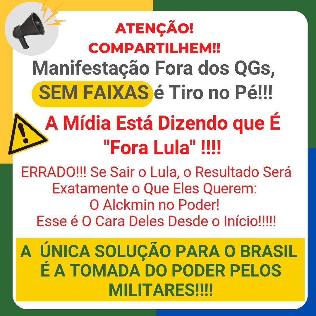 smrodriguesbr's tweet image. 🇧🇷INTERVENÇÃO MILITAR🇧🇷