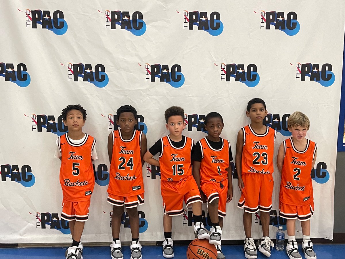 buckets2022's tweet photo. Shout out to our first graders on two big wins yesterday.. first game they won 12-4 and the second game they won a nail-biter 8-4.. super proud of๏ฟผ them. #thebrotherhood #wegetbuckets https://t.co/Y9jJ2LsXhe