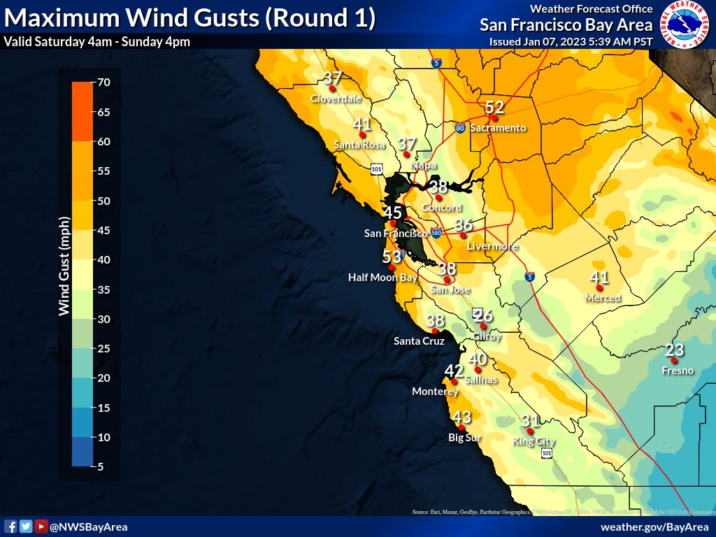 NWS Bay Area 🌉 tweet media