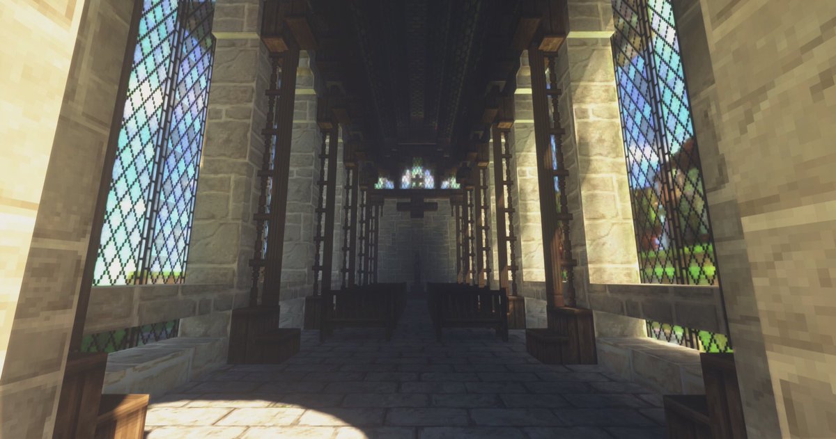 #Minecraft 
#minecraft建築コミュ 
小さな町の教会