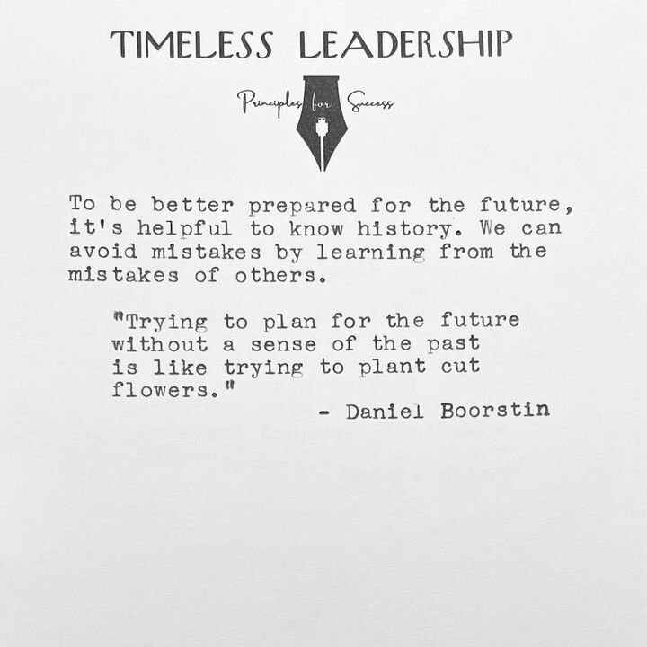 ScottMonty's tweet photo. “Trying to plan for the future without a sense of the past is like trying to plant cut flowers.” — Daniel Boorstin
Study the past; divine the future.
#TimelessReflections https://t.co/KksI6f2yad https://t.co/NrHIp2xaQ8