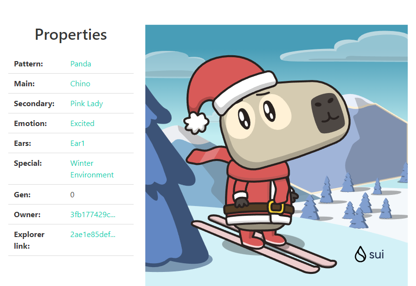 🎁 I just unboxed my Sui Holiday Capy! ❄️
Capy-Carlos the capybara stood alone in the vast, snowy field, shivering in the cold. He had gotten lost on his way home and was having a hard time finding his way back. #CapyHolidays <a href="/SuiNetwork/">Sui</a>