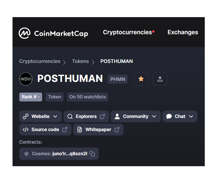 Def7771's tweet photo. #EcosystemCosmos #Atom #Juno #PHMN
Everything is falling, and he is growing!!!#PHMN #POSTHUMAN
People understand the value of #PHMN #HOLD
The world will learn about #PHMN🚀🚀 https://t.co/o9UbZEU0K1