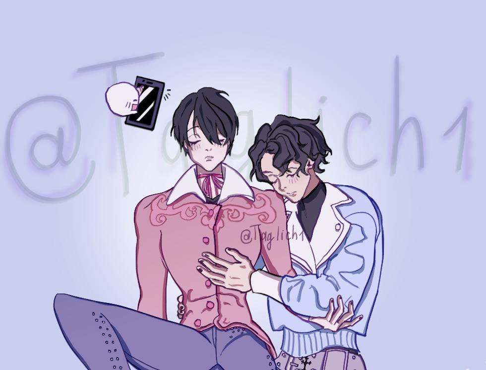 Taglich1's tweet photo. Late New Year and Christmas @thlurp_ 💛💛💛💛
I'm so sorry for being late , but I hope you'll like my present 🦑🐠

#orvss2022 #joongdok https://t.co/bs6u7WIF3r