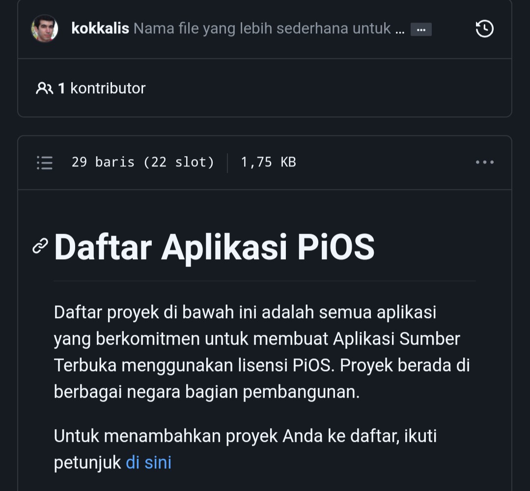 PiMyWeb3's tweet photo. Terimakasih @nkokkalis atas pekerjaan yang sempurna membuahkan begitu banyak pengguna #PiNetwork #PiWhales #PiMyWeb3 di masa depan untuk ekosistem yang lengkap dari seluruh penjuru dunia.

Selengkapnya di 
Github : https://t.co/7bw1XQnTt9 https://t.co/PwEvdaOGun