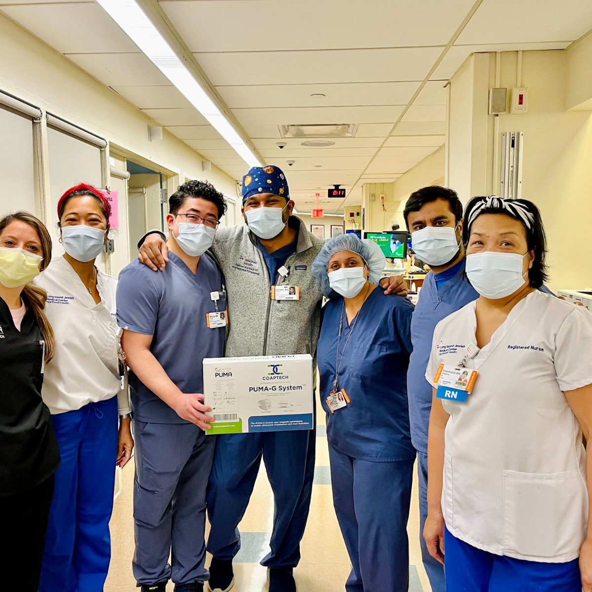CoapTech (@coaptech) on Twitter photo Congratulations <a href="/mnarasimhan/">Dr. Mangala Narasimhan</a> <a href="/Re_innervated/">Abhinav Agrawal, MD</a> and team of Northwell Health on another successful PUG case! Congratulations <a href="/mnarasimhan/">Dr. Mangala Narasimhan</a> <a href="/Re_innervated/">Abhinav Agrawal, MD</a> and team of Northwell Health on another successful PUG case!