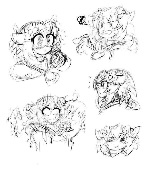 気晴らし練習落書き 