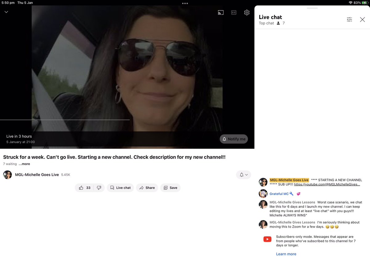 SolTeaOne's tweet photo. @TeamYouTube MGL-Michelle Goes Live has 7 day ban for bullying/harassment after doxxing her community. Her drink-driving, live-streaming, reading chat more than watching road got locals attention. She retaliated, stalked FB profiles, gave info on YT. Now BAN EVADING &amp; bullying. https://t.co/EW9N4eEdUP