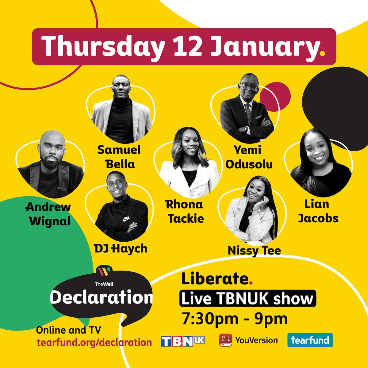 TheWellOrg's tweet photo. Thursday 12 January - Be open to receiving the liberation God wants to bring into your lives and become a part of Jesus’ liberation of those in extreme poverty. Join us!

➡️ Morning Prayer
➡️ Theology Session⁣
➡️ Live TV Show
➡️ Afterparty https://t.co/ZfdrR4iee3