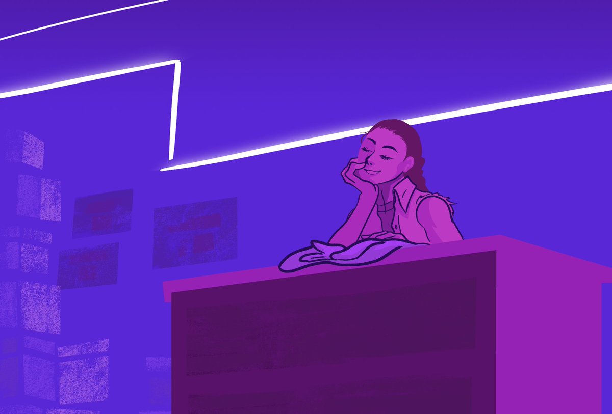 auilix's tweet image. Daydreaming of you 💜 #punchdrunk #theburntcity