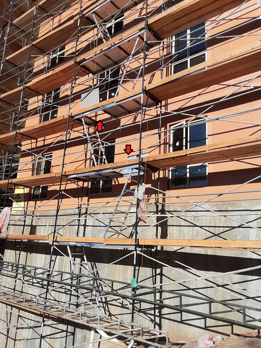SDSafetyGuy's tweet image. Hazardous condition: Open ladder deck

#scaffoldsafety #SDSafetyGuy #TCFieldInspection