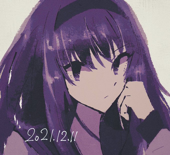 「紫髪 紫」のTwitter画像/イラスト(新着)｜4ページ目
