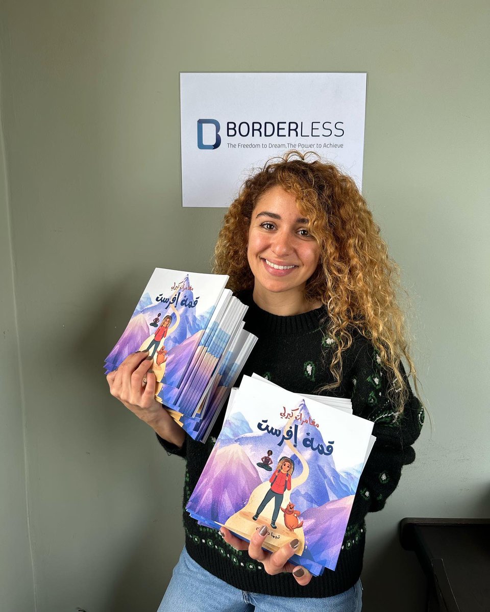mountaingipsy's tweet photo. 120 @curlyadventuresbook were donated to the children @borderlessngo to inspire them to DREAM BIG &amp; NEVER GIVE UP ! 

Get your copy and with every 5 books bought, 1 book is donated to disadvantaged children. 

#giveback #childrensbooks #donation #children #ngo #lebanon #beirut https://t.co/CI7AtZYrvA