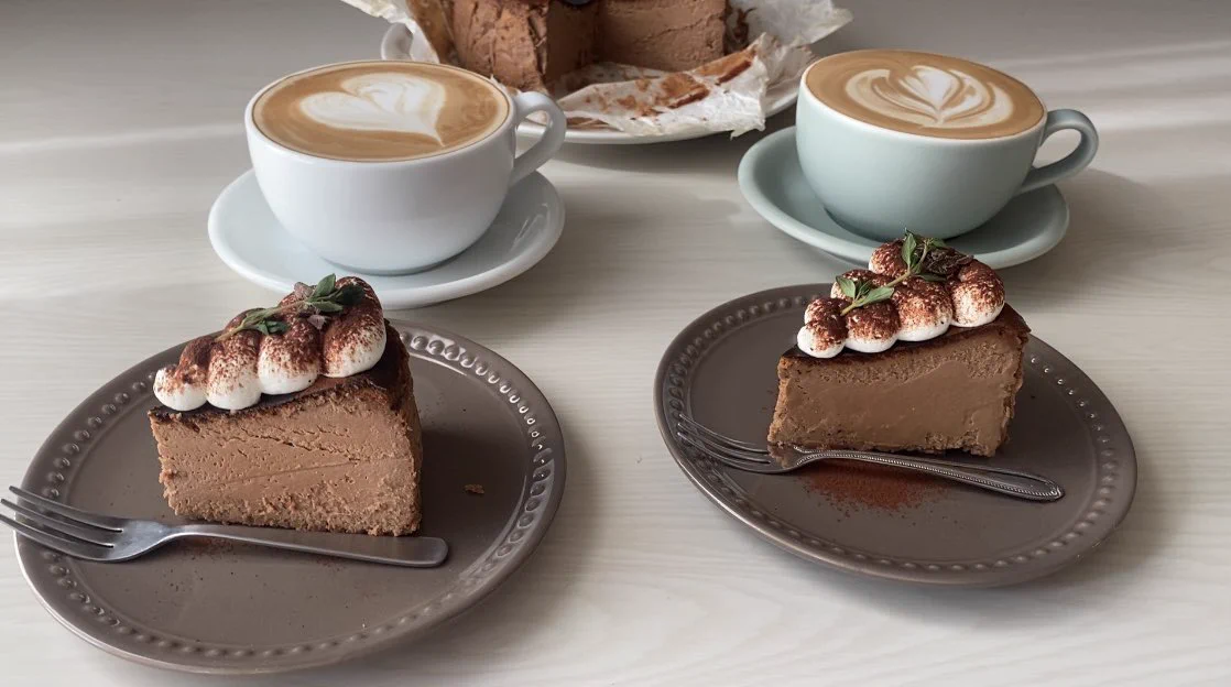 仕込み時間4分！！一番おいしいチョコレートバスクチーズ！