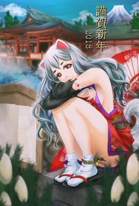 年賀イラストまとめ火曜からはしっかり描く時間取れるかな 