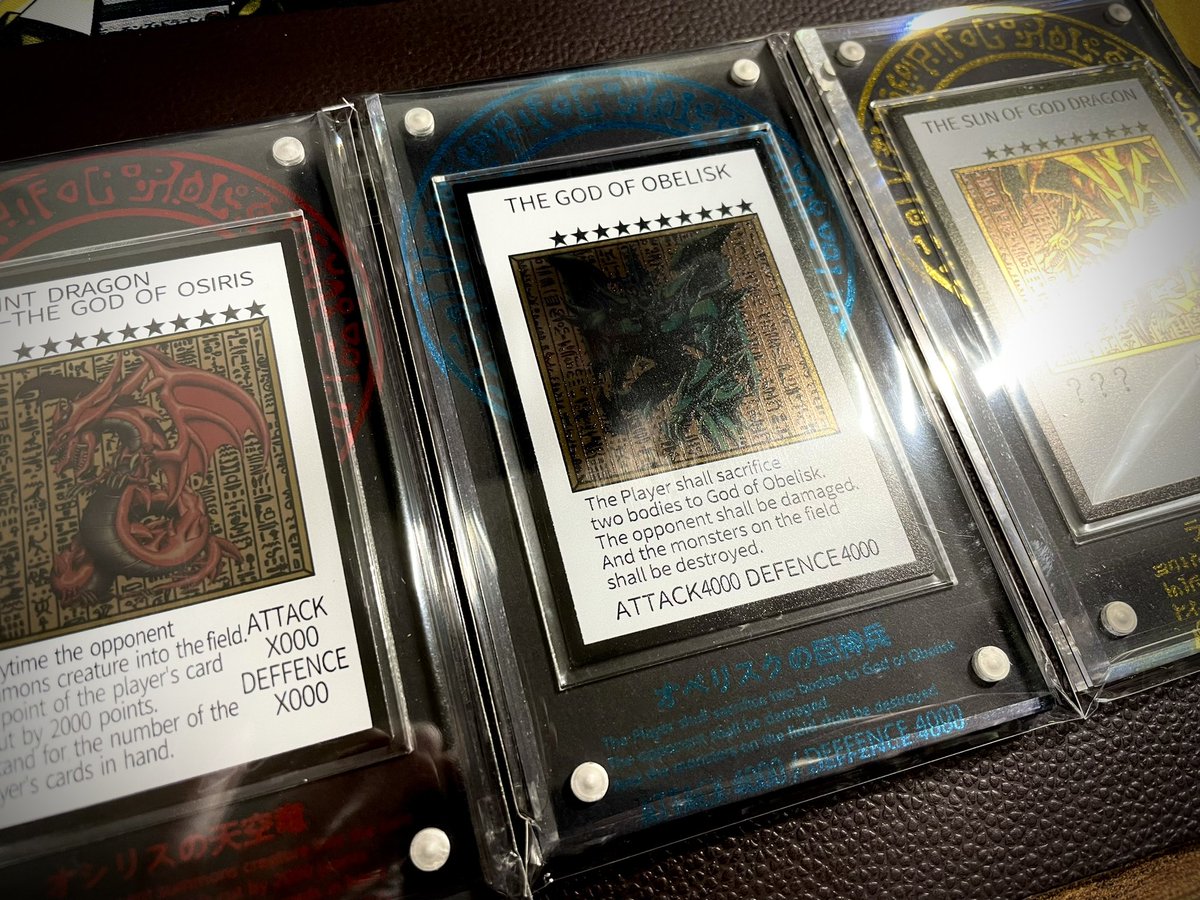 cardgameboy's tweet photo. 原作絵三幻神、正直これより上が想像できない https://t.co/OBNzDjBLsQ