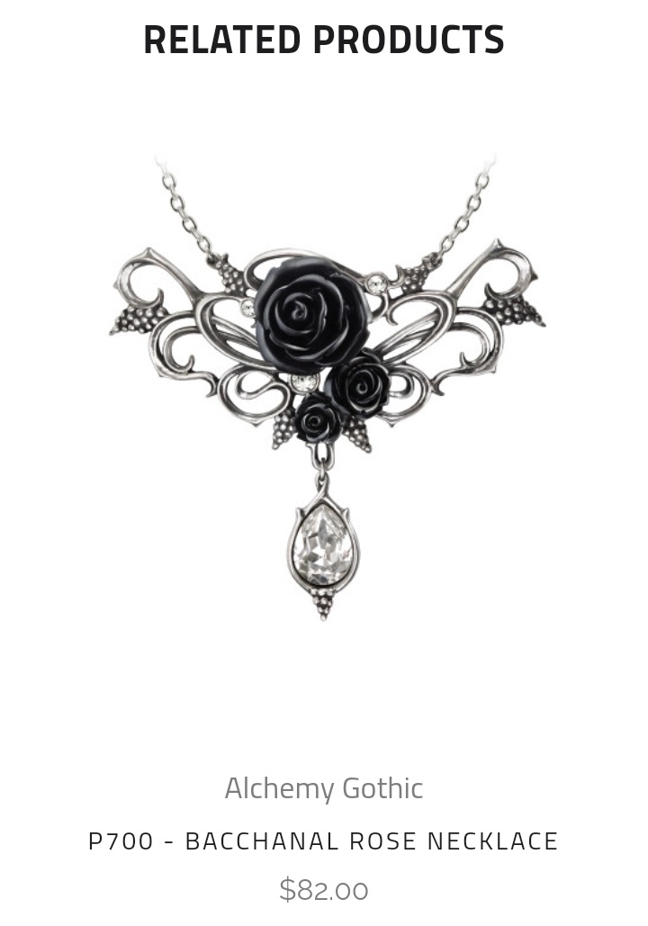 phen0mena1001's tweet photo. สร้อยที่เตนล์ใส่แบรนด์ Alchemy Gothic รุ่น Carpathian Rose & Thorns Necklace สวยจัง มีความแวมไพร์มากๆ ดีไซน์อื่นๆ ก็สวย🥀
TEN PHANTOM IN MUCORE
#MusicCorexTEN
#WayV_Phantom #เตนล์ #TEN https://t.co/23CcB1W2IU