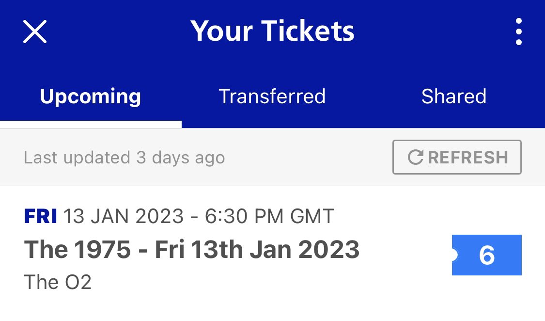 Selling 4x Upper 471 - 2x Upper 419 for #The1975 #13Jan #London #the1975tickets
