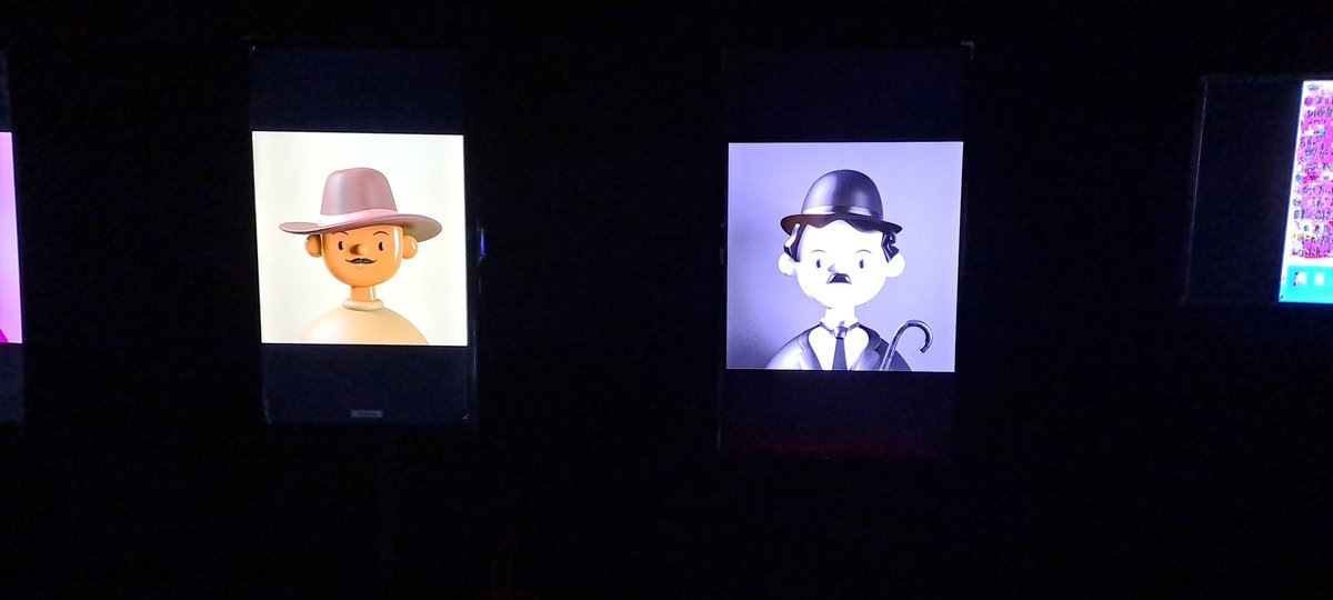 Showcase of nfts at the fest by <a href="/nft_alter/">Alter</a>!
#SaveTheFuture #ThinkNow #FutureFest2023