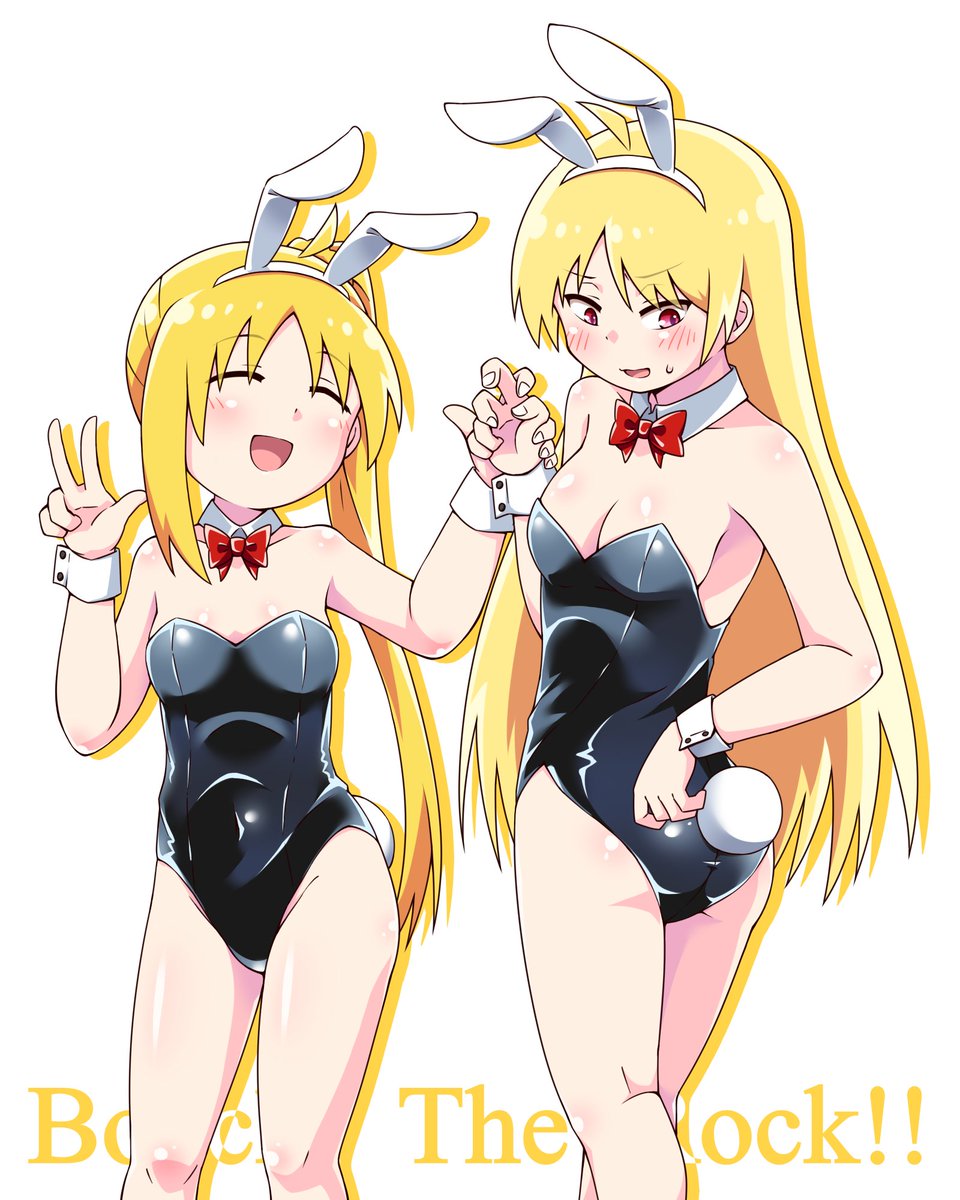 バニーでお揃いな伊地知姉妹を描きました!
当然の如く生足差分があります。
#ぼっち・ざ・ろっく 