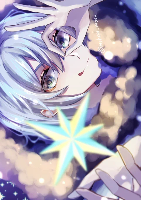 #イラスト #illustration #創作 ⋆*dream of stars *゜ 