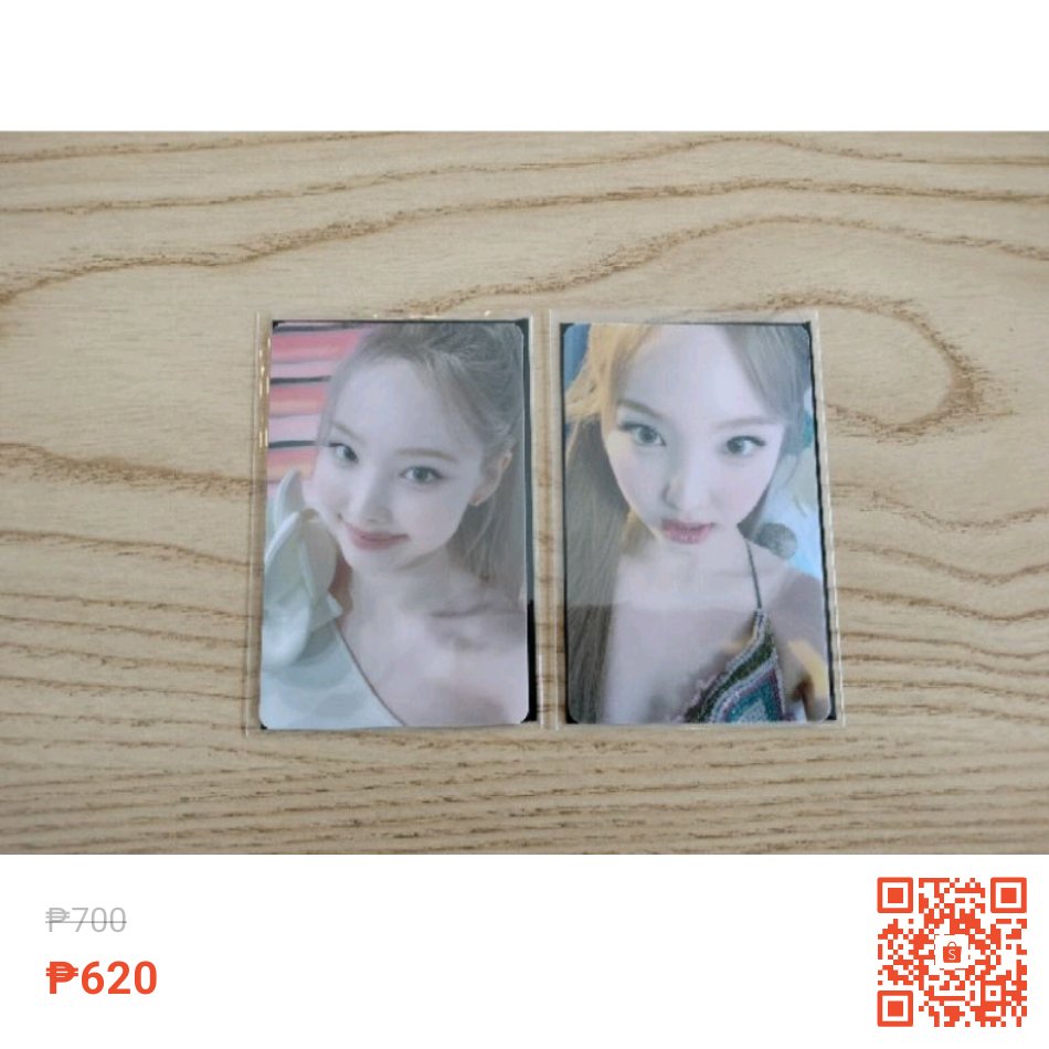 sellbyrusty's tweet photo. I'm selling [ONHAND] Im Nayeon Lucky Draw Photocards at 11% off! ₱620 only. Get it on Shopee now! https://t.co/6AZQPILtMI https://t.co/kHaqTPsmV0
