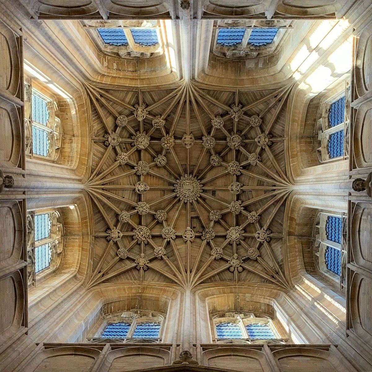 The beautiful interior of the tower of @stump_boston 

#boston #lincolnshire #visitlincolnshire