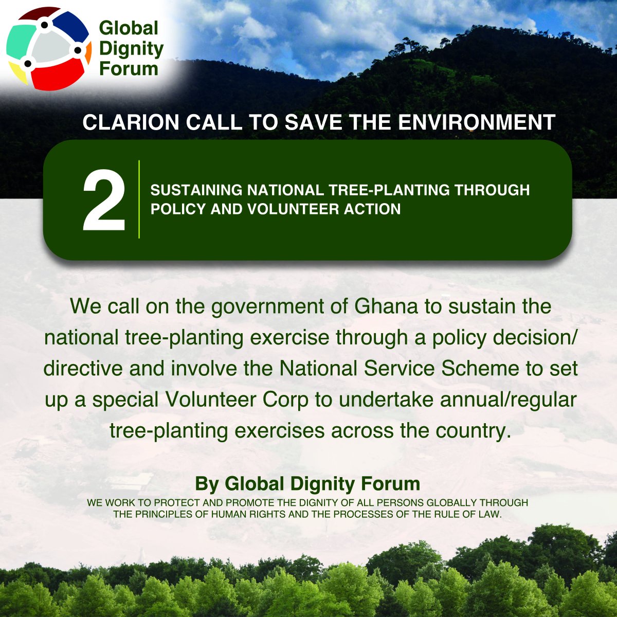 Global_DignityF's tweet photo. At the 2022 Global Dignity Membership convocation, we resolved to prioritize the protection of the environment and are committed to using all available resources to make this a reality. Join us in this effort to unite and defend the planet #SDG13 #GLODIF
2/13 A Clarion call π’ https://t.co/4oxhUwszwL