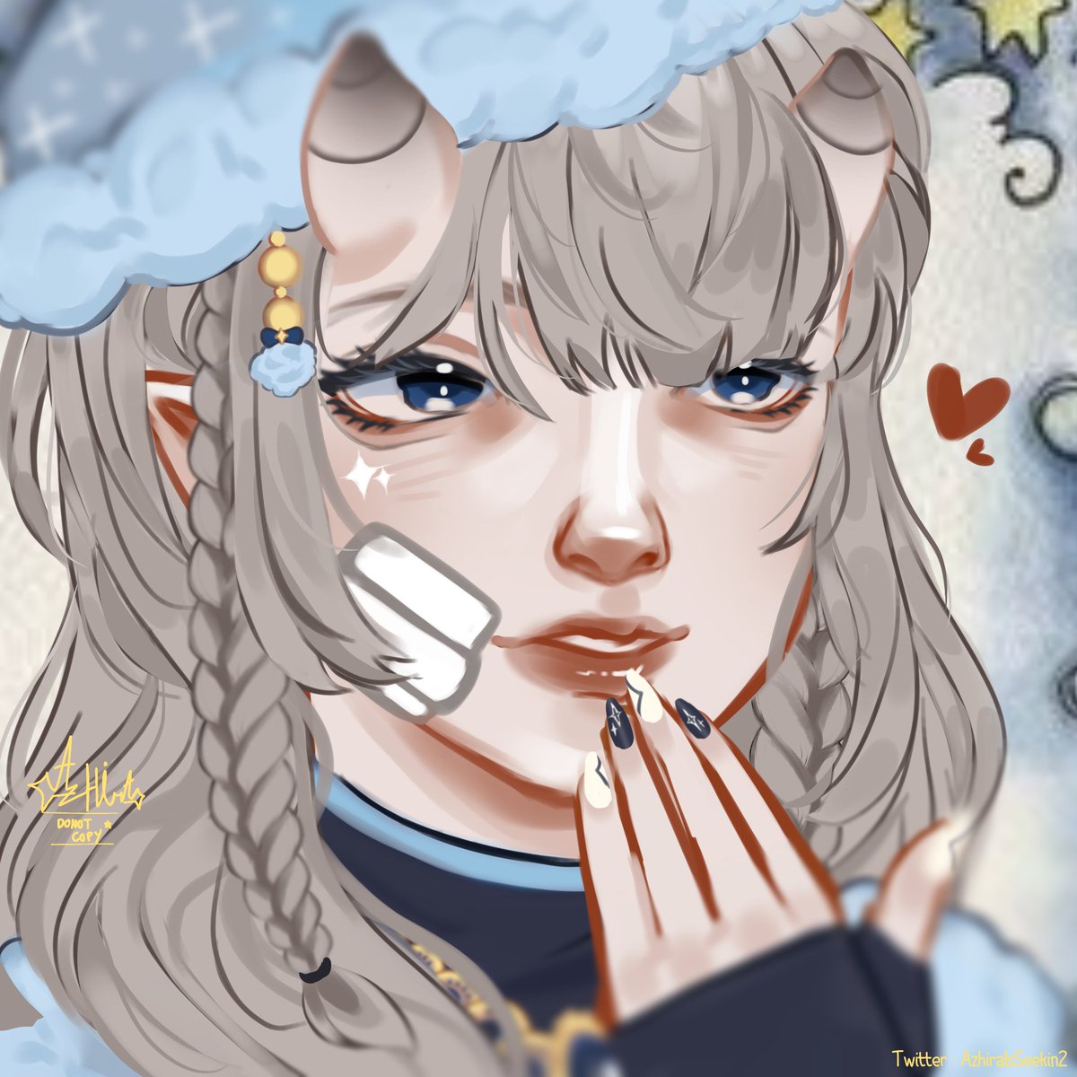 AzhiraIsSeekin2's tweet photo. ☁️☁️ ᴍʏ ᴇɴᴛᴇʀʏ ꜰᴏʀ
- #JOVA22AC ! HOST :@TArtcommissions
Example; With hat & Without
✦ — — ✦
Time : 2 Days straight
Apps : Ibis paint x (Mobile)
Canvas : 57+ (The art crashed, can't check the exact number)
✦ — — ✦
~ My other attempt of realisms ! https://t.co/W7o9NOmOsF