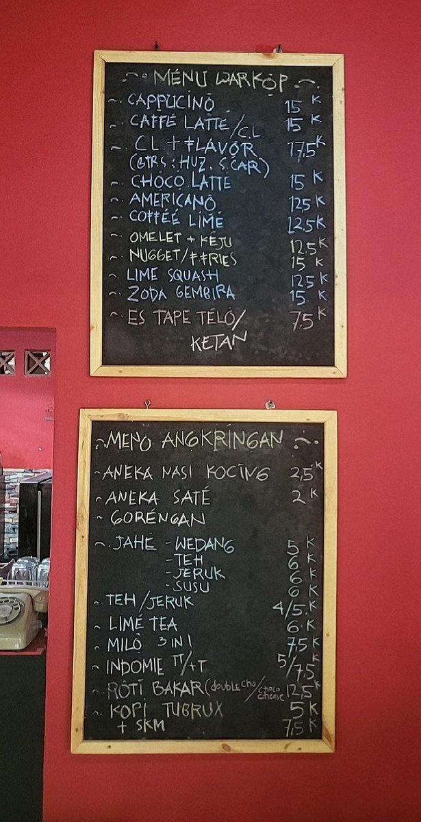 [ Twitter Please do Ur Magic ]
.
Oom &amp; Tante gue kehilangan pekerjaan karena pandemi di tahun 2020, dan sejak itu mereka buka usaha sendiri - warung kopi dan angkringan. Tapi sampe sekarang pengunjungnya masih sepi, padahal buka di pinggir jalan yang lumayan rame 🥲🥲