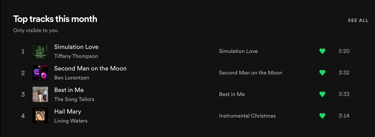 AVA Live Radio (@avaliveradio) on Twitter photo Give these tracks a try today.
Top tracks this month.. <a href="/thesongtailors/">The Song Tailors</a> Livingwaters <a href="/TiffanyTMusic/">Tiffany Thompson</a> Ben Lorentzen
open.spotify.com/playlist/3Uli7… #Spotify #music Give these tracks a try today.
Top tracks this month.. <a href="/thesongtailors/">The Song Tailors</a> Livingwaters <a href="/TiffanyTMusic/">Tiffany Thompson</a> Ben Lorentzen
open.spotify.com/playlist/3Uli7… #Spotify #music