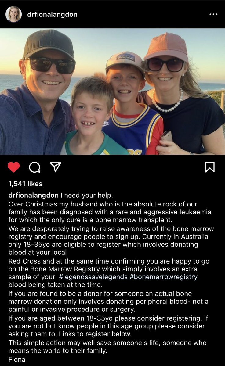 Eddie Cliff (@eddie_cliff) on Twitter photo A prescient reminder of the woeful underfunding of the Australian bone marrow donor registry - please sign up if you are 18-35 & please write to your local MP to ask for urgent action on this issue! #bmtsm #hemetwitter <a href="/Mark_Butler_MP/">Mark Butler MP</a> <a href="/gedkearney/">Ged Kearney</a> A prescient reminder of the woeful underfunding of the Australian bone marrow donor registry - please sign up if you are 18-35 & please write to your local MP to ask for urgent action on this issue! #bmtsm #hemetwitter <a href="/Mark_Butler_MP/">Mark Butler MP</a> <a href="/gedkearney/">Ged Kearney</a>