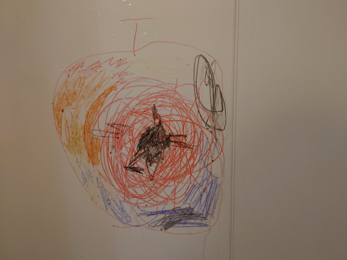 ぼっちちゃん「お風呂イラスト15今回は息子と一緒にお絵描きしました。うろ覚えぼっちを描いたら、」|たかまるのイラスト