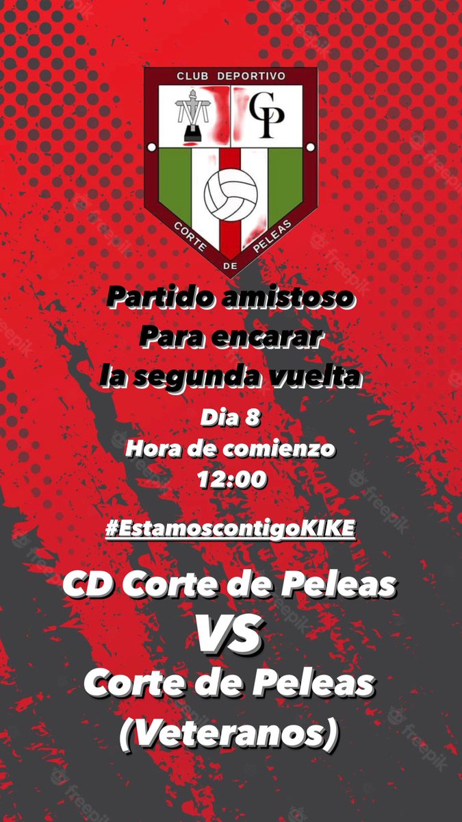 Volvemos a disfrutar de lo que mas nos gusta!
Pero esta vez con una dedicatoria especial para nuestro jugador numero 24 KIKE, al cual le deseamos una pronta recuperación y deseamos volver a tenerte con nosotros pronto 💪❤️