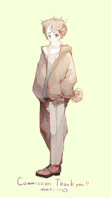 子犬丸わんくんのデザインと立ち絵担当させていただいております!kawaii!!皆さんよろしくお願いいたします～! 