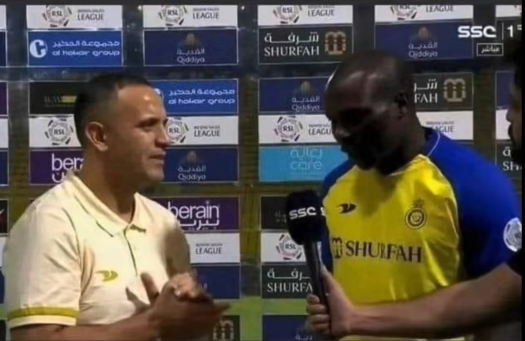 TrollFootball's tweet photo. Vincent Aboubakar: I always thought Messi was better than Ronaldo but after training with Ronaldo, I realised I was right. https://t.co/7OCniSTi3F