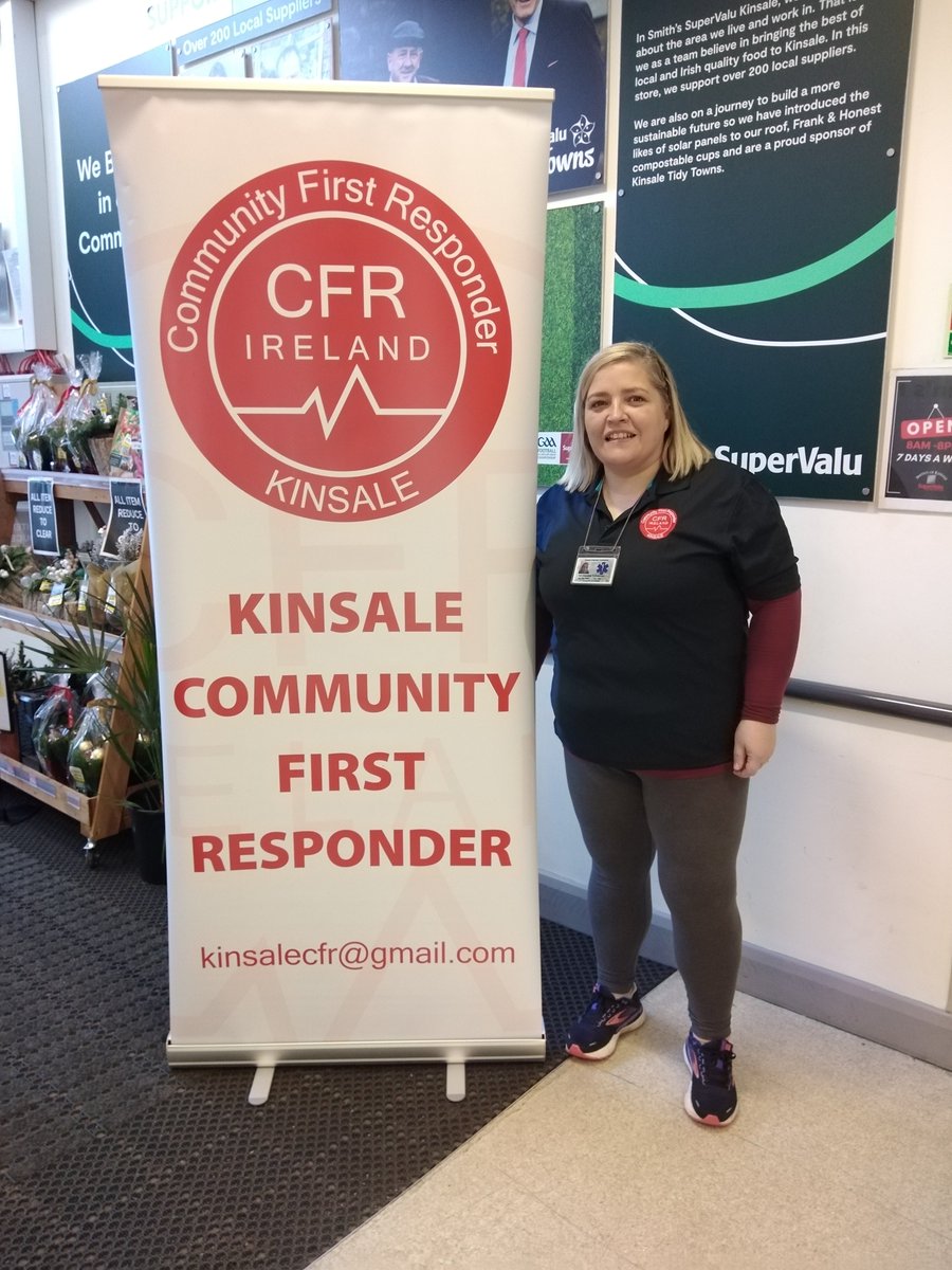 KinsaleCFR's tweet photo. Thank you to supervalu for letting us use there space to Fund Raise for our vital equipment when responding to our community ❤️ https://t.co/pon7oFIAOp
