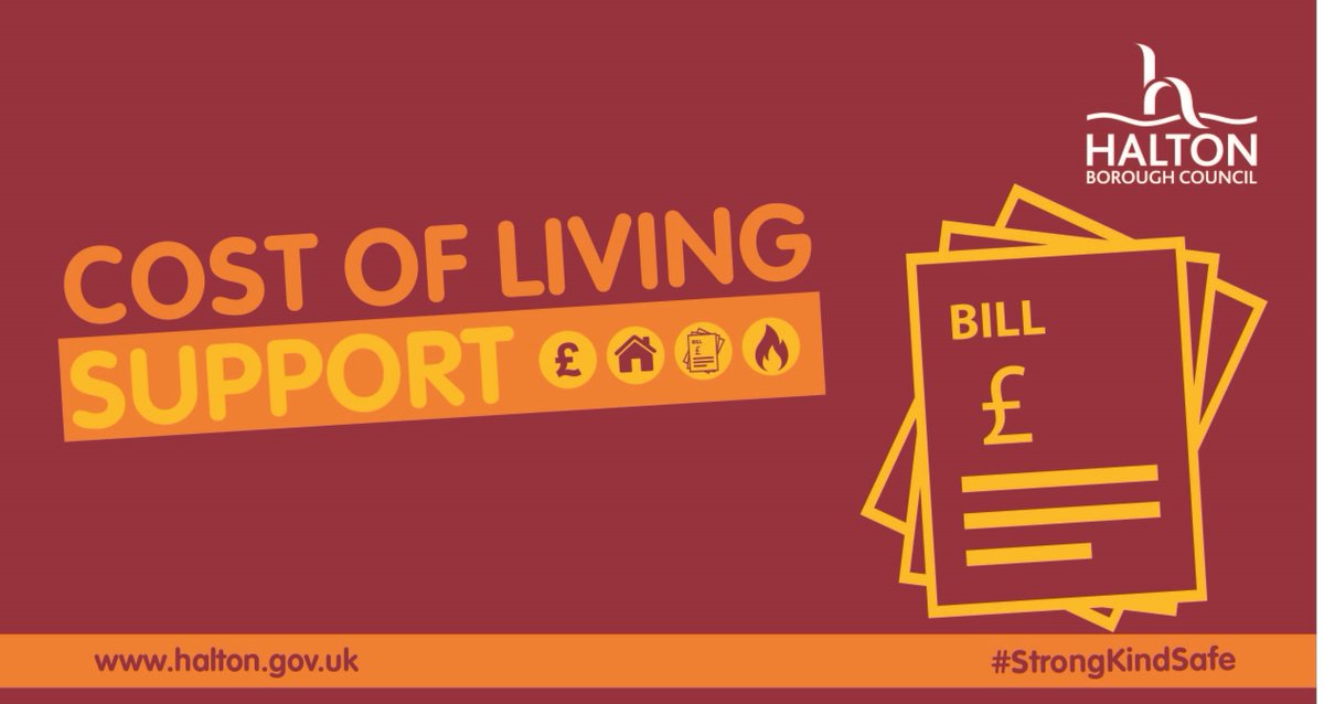 HaltonBC's tweet photo. Concerned about the rising cost of living? You’ll find information on local support around food, heating and energy, crisis/emergency help, money worries and mental health on our website: https://t.co/r6rUJu8MYs #StrongKindSafe https://t.co/vbYrfFMMj2