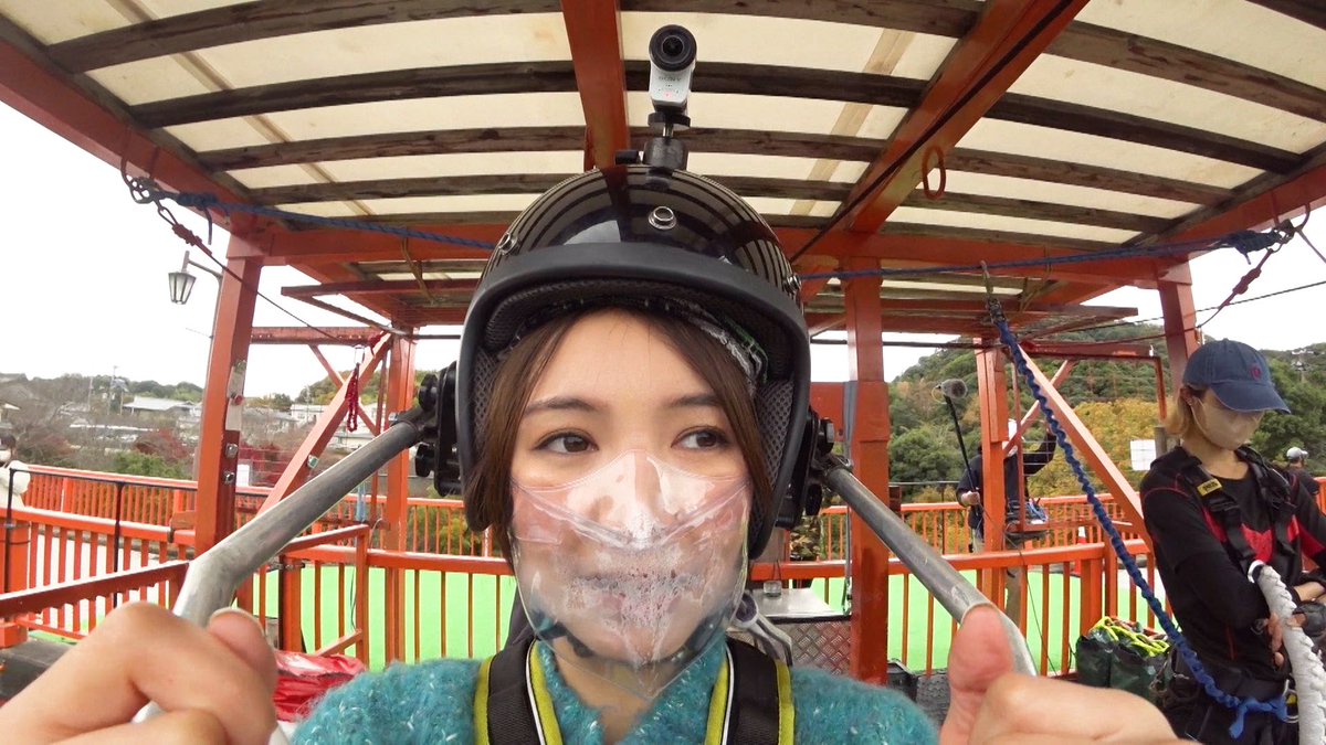 dokkirigp_cx's tweet image. #バンジーロワイアル💥
初の女性大会、いかがでしたでしょうか？？😉

#馬場ももこ さん、
優勝、そして称号返上おめでとうございます！🎊🎈

#村重杏奈 さん、
脅威の速さでテンポよく答える姿が印象的でした🙌

#ほのか さん、
脱落後勇敢に颯爽と飛び降りる姿が
素晴らしかったです💫