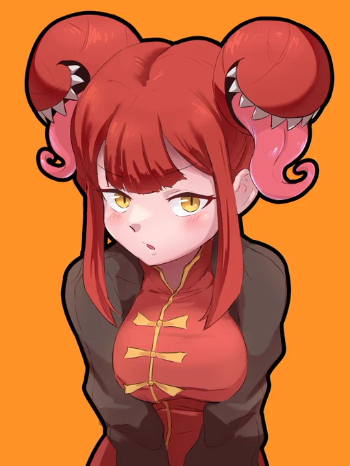 さめバイク( )さんのベロちゃんを描きました。 