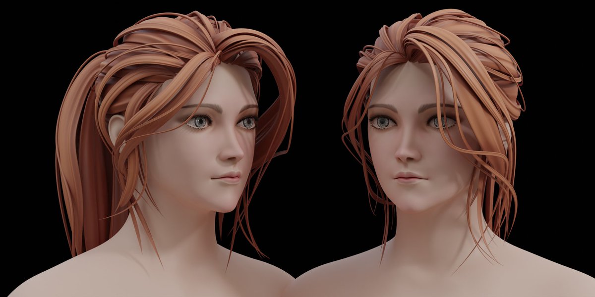ando12_ea's tweet photo. WIP Female stylize 3D character
#artph #3dmodeling #3Dartist #Blender3d #freelancer https://t.co/d0yylYesTm