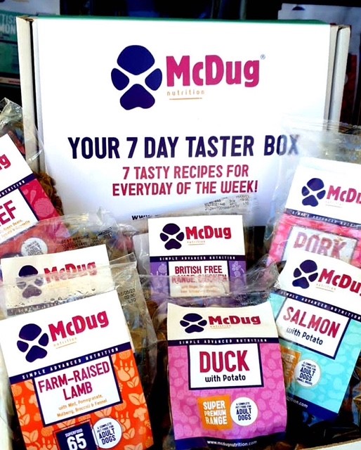 dotty4paws's tweet photo. They say variety is the spice of life!
This 7 day #tasterbox from McDug Nutrition allows your #dog to sample something different everyday of the week!
SAVE 15% WITH DOTTY15
https://t.co/HFU7RNeEeZ
#UKGiftam #MHHSBD https://t.co/HLJ4Epap4A