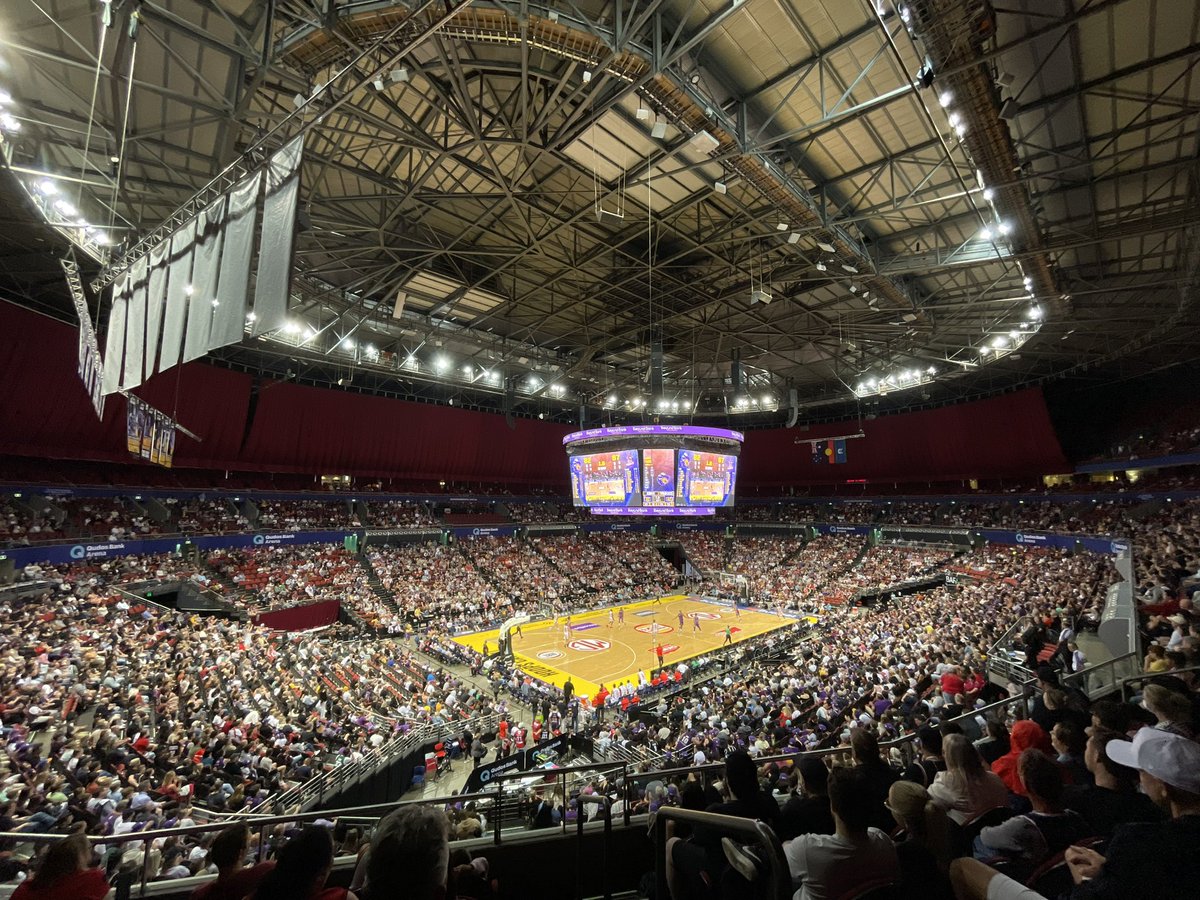 No better way to spend a Saturday than with all 11,073 of you at Qudos Bank Arena! 
#WeTheKings #NBL23