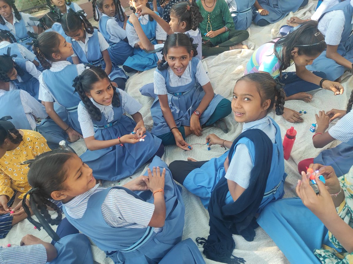 vascsc's tweet photo. #Support from @itstrueSpinning #OutreachProgramme #conducted by VASCSC. 143 students along with 4 teachers Navapura Primary #school #participated #STEM #handsonactivities #resourcematerial #takeaway #educationalpurpose #NEP2020inAction
@DSurkar https://t.co/5zhgZLw3wt