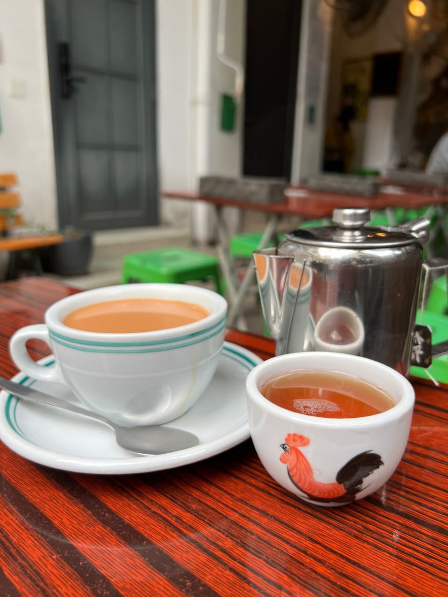 Yedda199252's tweet photo. Afternoon tea in tea stall culture feels really different https://t.co/icdrscLVbr