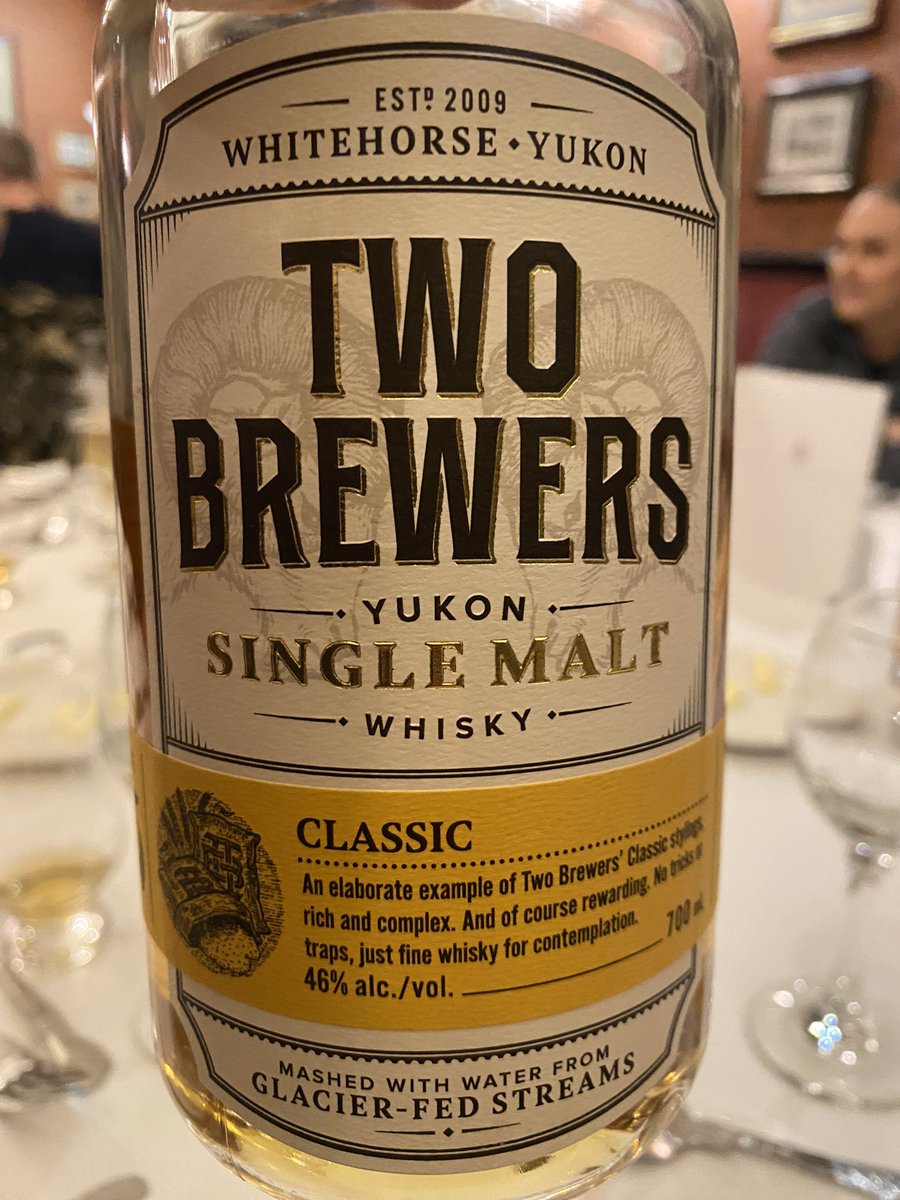 Whisky Discovery (@whiskydiscovery) on Twitter photo A new Whisky Discovery for 2023
A Canadian Single Malt from <a href="/YukonSpirits/">Yukon Spirits</a>
It’s very drinkable.
Cheers!
#OneDramAtATime A new Whisky Discovery for 2023
A Canadian Single Malt from <a href="/YukonSpirits/">Yukon Spirits</a>
It’s very drinkable.
Cheers!
#OneDramAtATime