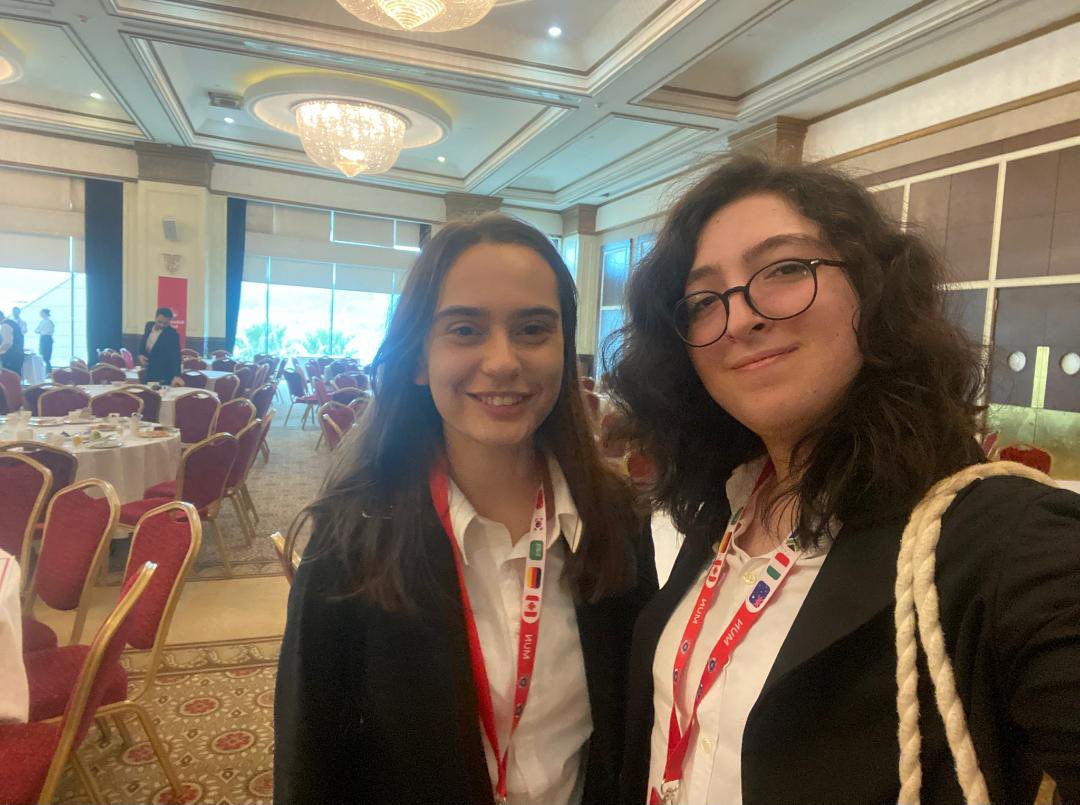 dilakanberoglu's tweet photo. Our Anatolian High School students are ready for ‘Embracing Innovation to Achieve Sustainability’ themed BK MUN as delegates of United Arab Emirates! #BKMUN @EdaYagmurAydin1 @BkOmerli @mturanoznacar @dincercitak @kader_ulass @neriman_derya @KurumGozde https://t.co/gAYLrAPDlU