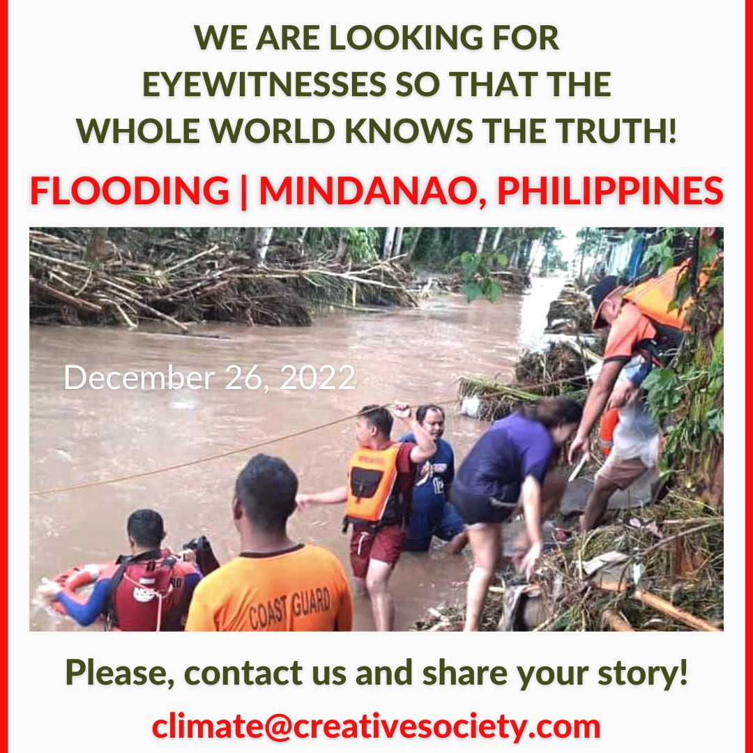 ChudoKsenia's tweet photo. Hello!I am a #volunteer of the #CreativeSociety project.We are looking for #eyewitnesses of #climatedisasters for interviews within the framework of #onlineforums #GlobalCrisis with translation into 150 languages.Please,contact us and share your story: climate@creativesociety.com https://t.co/gRN3rhoE4O
